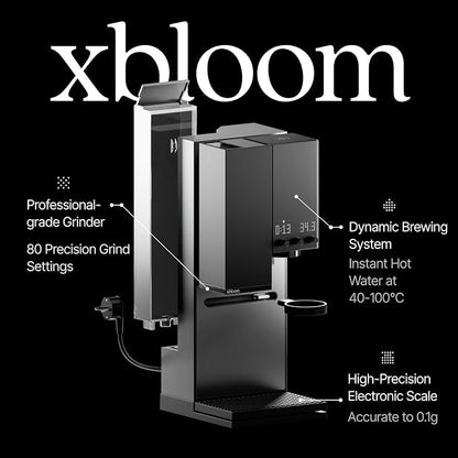 xBloom Studio  ماكينة القهوة الذكية بتقنية Pour-Over (أسود)