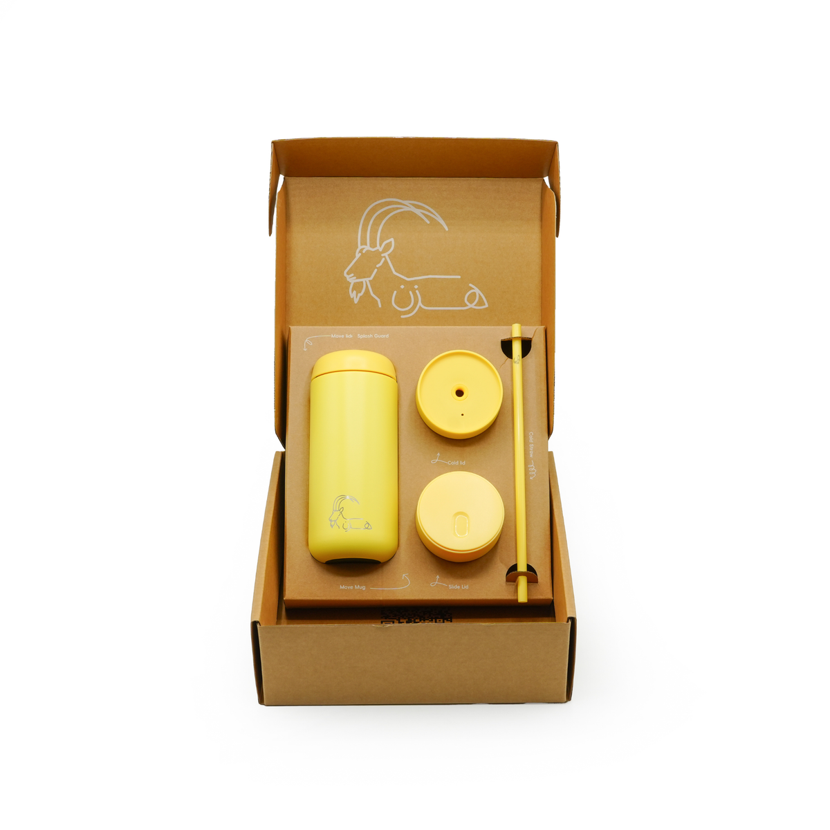 Hazan Lemon yellow mug